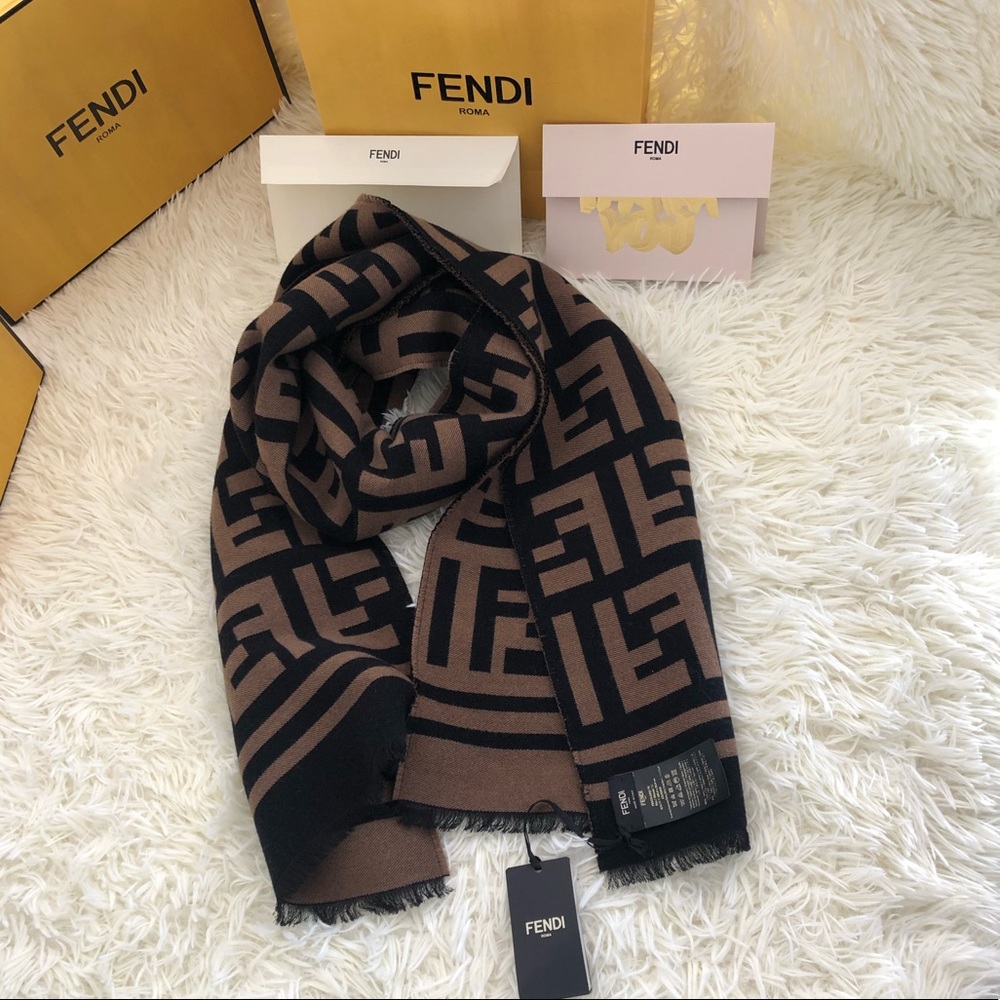 Fendi Scarf (Free Dior Lip Glow & Thank You Card) - Picture 2 of 7